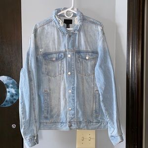 Distressed Denim Jacket